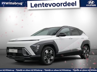 Hyundai Kona 1.6 GDI HEV Premium Met Lederen Bekleding, Stoelverwarming, Camera en Navigatie Uit voorraad leverbaar!