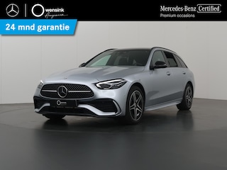 Mercedes-Benz C-klasse 300e AMG Line | Night | Panoramadak | 360 graden camera | Dakrails |