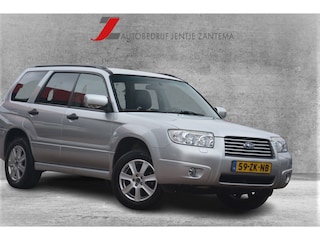 Subaru Forester 2.0 X Comfort Pack 1e eigenaar 183065 NAP met oa leren bekleding stoelverwarming trekhaak navigatie koplampsproeiers