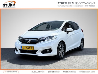 Honda Jazz 1.3 i-VTEC Elegance Automaat | Navigatie | Camera | Stoelverwarming | Cruise & Climate Control | LED Koplampen | Keyless Entry | Rijklaarprijs!