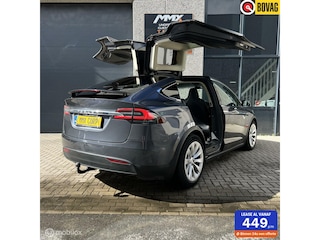 Tesla Model X 75D Grijs Trekhaak 7 Zitplaatsen