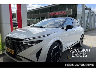 Nissan Qashqai 1.5 e-Power N-Design 20" | Leer/Alcantara bekl., Adapt | cruise | Panoramadak | Cold Pack | Nav. | 4 Camera's | Draadloos Apple Carplay + lader