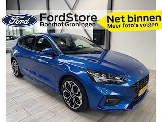 Ford Focus EcoBoost 125 pk ST Line | Full LED | 18" | Navi | Clima | Cruise | Apple Carplay | PDC V+A