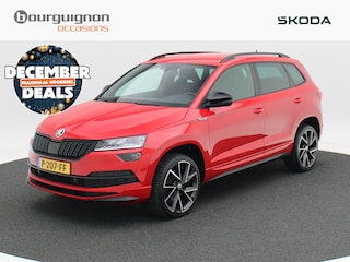 Skoda Karoq 1.5 TSi 150 Pk Automaat Sportline Business | Cruise Control | Climate Control | Stoelverwarming | Navigatie | Trekhaak | Camera | Carplay | 94863 Km!!