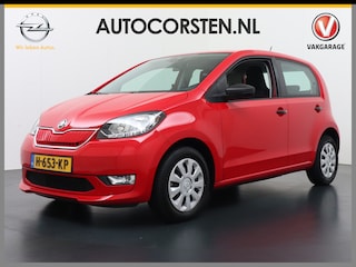 Skoda Citigo EV 36kWh Climate Control Cruise Control Bluetooth Verkeersborddetectie Led Esp Smartphone integratie Rijstrooksensor Verkeersbord detectie Ambition Grote Accu! Garantie op de accu tot 27-02-2028/160.000km. 1.235kg licht!