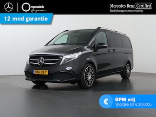 Mercedes-Benz V-klasse 300d | L2 Lang | Dubbele Cabine | Widescreen Navigatie | Schuifdeur L+R Elektrisch | Lederen bekleding | Stoelverwarming/koeling | Trekhaak | 360° Camera | Burmester | Standkachel | Certified