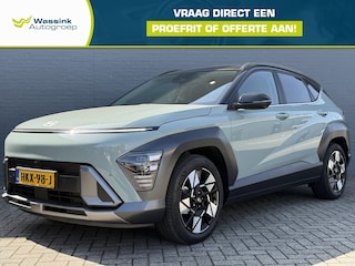 Hyundai Kona 1.6 GDI HEV 141pk DCT Premium Sky | stoel & stuur verwarming | stoelverkoeling | 360° camera | schuif/kanteldak