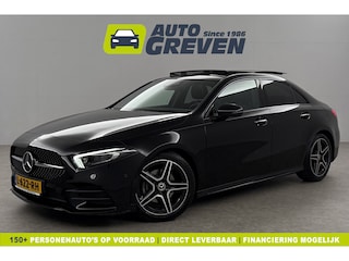 Mercedes-Benz A-klasse 180 AMG Pano Sfeer Burmester Camera Virtual LED Memory Seats Clima Cruise Navi PDC 18''LMV
