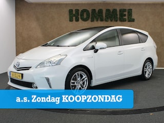 Toyota Prius+ Prius Wagon 1.8 Aspiration 96g - ORIGINEEL NEDERLANDSE AUTO - 7 ZITPLAATSEN - NAVIGATIE - CAMERA - VOORSTOELEN VERWARMD - CLIMATE CONTROL - LEDEREN BEKLEDING - CRUISE CONTROL -PANORAMADAK - GOED ONDERHOUDEN- ALLE BOEKJES AANWEZIG
