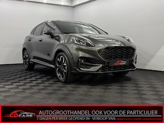 Ford Puma 1.0 EcoBoost Hybrid ST-Line X Half leder, Camera, Navi, Winterpakket, Virtual desk, Keyless start, Cruise control, 1 jaar garantie