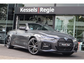 BMW 4-serie Cabrio 420i M-sport Laser-Led Leer Virtual Navi ACC