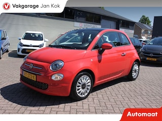 Fiat 500 0.9 TwinAir T Lounge, automaat, navigatie.