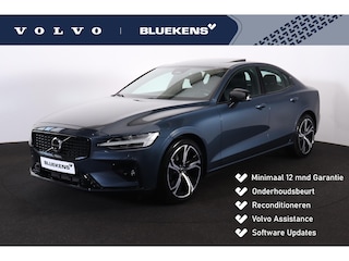 Volvo S60 B4 Plus Dark - Panorama/schuifdak - IntelliSafe Assist & Surround - 360º Camera - Harman/Kardon audio - Adaptieve LED koplampen - Verwarmde voorstoelen, stuur & achterbank - Parkeersensoren voor & achter - Elektr. bedienb. voorstoelen met geheugen - Draadloze tel. lader - Standkachel - 19' LMV