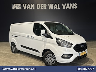 Ford Transit Custom 2.0 TDCI 130pk L2H1 Euro6 ** Airco | LED | Cruisecontrol | Verwarmde voorruit | Parkeersensoren Bijrijdersbank, 2800kg trekvermogen