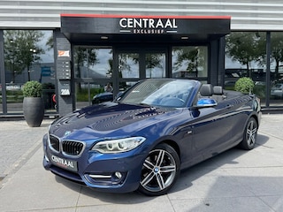 BMW 2-serie Cabrio 218i Sportline High Executive 136PK|Navi|Pdc|Keyless|Cruise Control|Stoelverwarming