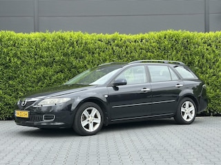 Mazda 6 Sportbreak 1.8i Touring, NL AUTO, NAP LOGISCH, BOSE, CRUISE, ECC-AIRCO, STOELVERWARMING, PARKEERSENSOREN, LICHTMETAAL 16"