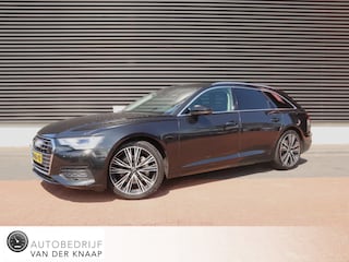 Audi A6 Avant 45 TFSI S edition | Clima | Adapt. Cruise | Navi | Leder/Stof | LED | PDC V+A | Stoelverw. |