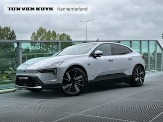 Polestar 4 Long Range Single motor 100 kWh / Pano. dak / Verwarmde stoelen voor+achter / Elek. stoelen voor+achter / Harman Kardon / 360 camera /