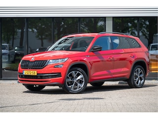 Skoda Kodiaq 1.5 TSI Sportline Business | Camera | El. Trekhaak | Dodehoek | Navi | Virtual | Stoelverw.