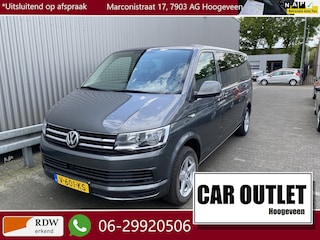 Volkswagen Transporter 2.0 TDI L2H1 DC Comfortline Plus Clima, Navi, CC, PDC, Schuifdeur L/R, LM, Trekh, nw. APK – Inruil Mogelijk –