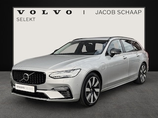 Volvo V90 2.0 T6 Plug-in hybrid AWD Ultra Dark / 360 Camera / Head-Up / Schuif/kanteldak / Trekhaak / Blis /