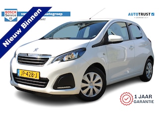 Peugeot 108 1.0 e-VTi Première | Incl. 12 maanden Garantie | 1e Eigenaar | Airco | Multifunctioneel stuurwiel | Bluetooth | Elektrische ramen | Centrale deurvergrendeling met hand zender |