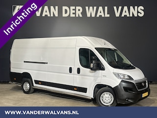 Fiat Ducato 3.0 NP 136pk L4H2 Post NL inrichting Euro6 Airco | Camera sidebars, 270 graden achterdeuren, schappen, doorloopdeur