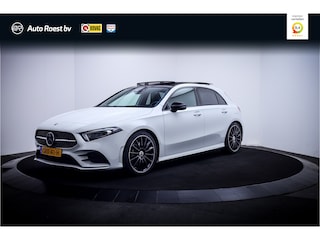 Mercedes-Benz A-klasse 220 4MATIC AMG-LINE Premium PANO | MEMORY | BURMESTER | ACC | CAMERA | CARPLAY | BLINDSPOT | STOELVERW. | WIDESCREEN | LMV 19''