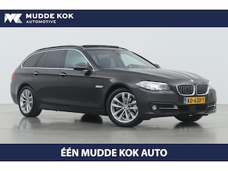 BMW 5-serie Touring 520i Executive | Panoramadak | Vol-Leder | Head-Up | Stoelverwarming | Getint Glas | DAB