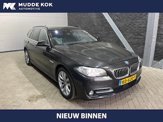 BMW 5-serie Touring 520i Executive | Panoramadak | Vol-Leder | Head-Up | Stoelverwarming | Getint Glas | DAB