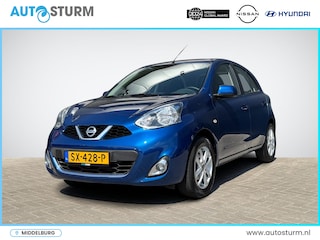 Nissan Micra 1.2 Acenta | Airco | Cruise Control | Radio-CD/MP3 Speler | LM Velgen | Stoelverwarming | Rijklaarprijs!