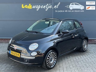 Fiat 500 1.2 Lounge Cabrio *leder *navigatie *16 inch