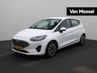 Ford Fiesta 1.0 EcoBoost Hybrid Titanium | Cruise control | Parkeer sensoren | Bluetooth | Climate control | Lage km stand | DAB