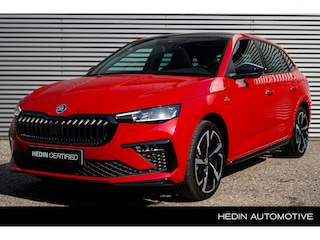 Skoda Scala 1.0 TSI Monte Carlo Nederlandse Auto / Eerste Eigenaar / Apple Car Play / Panoramadak / Climate Control / Adaptieve Cruise Control / 18 inch Licht metalen velgen / Parkeercamera / Parkeersensors voor en achter / Volledig digitaal dashboard / Keyless Entry & Start / Electrische achterklep