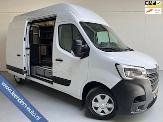Renault Master Nieuw Model Servicewagen T35 2.3 dCi 135 L2H3 Extra hoog 2xSchuifdeur Modul kasten Omvormer Trekhaak RIJKLAARPRIJS!