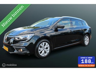 Renault Mégane Estate 1.3 TCe Limited, Trekhaak, Pdc, Keyless, App connect, Navi, Cruise, Airco, Donkerglas, 16 inch Lmv.