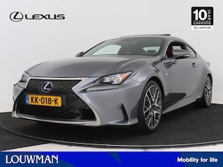 Lexus RC 300h F-Sport Line | Schuifdak | Mark Levinson | Stoelverwarming en -ventilatie | Adaptief onderstel | Tri-LED koplampen |