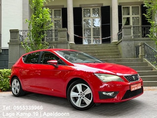 Seat Leon 1.8 TSI FR Dynamic 180Pk Navi Xenon Leder Stoelverw Pdc Lmv Apk Audio Bediening Op Het Stuurwiel