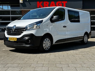 Renault Trafic 1.6 dCi T29 L2H1 Dubbelcabine Work Edition Energy, NAVI, Cruise, Airco, trekhaak, zes zitplaatsen