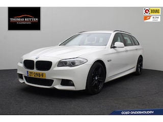 BMW 5-serie Touring 528i High Executive 2012 M-Pakket | Head-up | Memoryseats | Navigatie | Camera | Bluetooth | Stoelverwarming | PDC | Cruise control | Climate control | USB AUX | Lederen bekleding | Elektrisch verstelbaar stuur