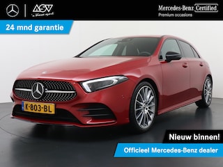 Mercedes-Benz A-klasse 200 AMG | Sfeerverlichting | 360° Camera | 19" AMG Velgen | Head-up Display | Augmented Reality | Multibeam LED Koplampen | Stoelverwarming voor