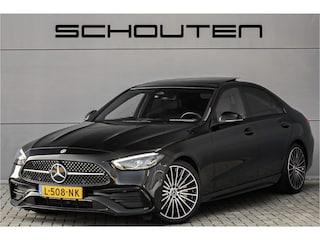 Mercedes-Benz C-klasse 180 AMG Line Pano Night Leder 19"