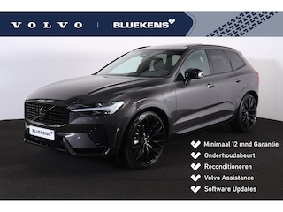 Volvo XC60 T6 Recharge AWD Plus Dark - LONG RANGE - Luchtvering - Panorama/schuifdak - IntelliSafe Assist & Surround - 360º Camera - Harman/Kardon audio - Heico uitlaatsierstukken - Verwarmde voorstoelen, stuur & achterbank - Parkeersensoren voor & achter - Elektr. bedienb. voorstoelen met geheugen - Draadloze tel. lader - Extra getint glas - 22' LMV