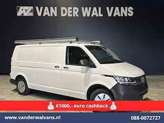 Volkswagen Transporter 2.0 TDI 150 pk L2H1 Euro6 # Airco | Trekhaak | Apple Carplay | Android Auto Parkeersensoren, Cruisecontrol
