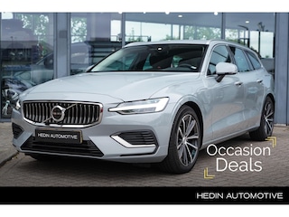Volvo V60 2.0 T6 Plug-in hybrid AWD Essential Edition | Long Range Accu | Automaat | Lederen bekleding | Stoel + Stuurverwarming | Google Services