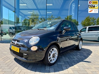 Fiat 500 1.2i Lounge, Airco, Half-Leer, USB-AUX