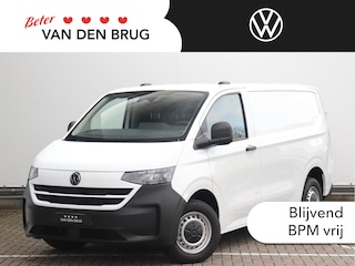 Volkswagen Transporter 2.0 TDI L1H1 28 150pk | BPM-vrij | Achterdeuren | Camera | Cruise control | App-connect | Airco |