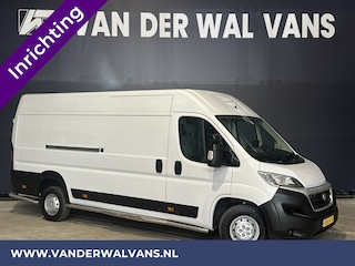 Fiat Ducato 3.0 NP 136pk L4H2 Post NL inrichting Euro6 Airco | Navigatie | Camera sidebars, 270 graden achterdeuren, schappen, doorloopdeur