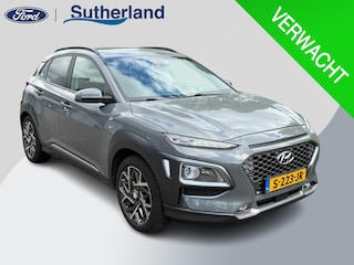 Hyundai Kona 1.6 GDI HEV Premium 104pk Trekhaak | Achteruitrijcamera | Head Up Display | Volledig Leder | Dodehoeksensoren