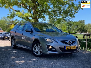 Mazda 6 Sportbreak 2.0 GT-M Line | leder + Stoelverw. + Clima + Cruise nu €7.975,-!!